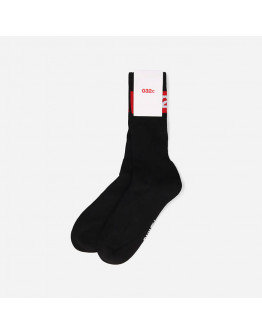 Skarpety 032c Tape Socks FW22-A-1013 BLACK