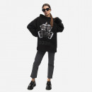 Bluza 032c Oversized Mask Hoodie FW22-C-2040 BLACK