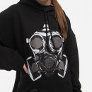 Bluza 032c Oversized Mask Hoodie FW22-C-2040 BLACK