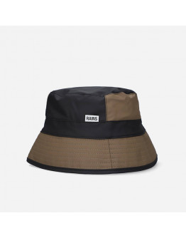 Kapelusz Rains Bucket Hat 20010 BLACK-WOOD