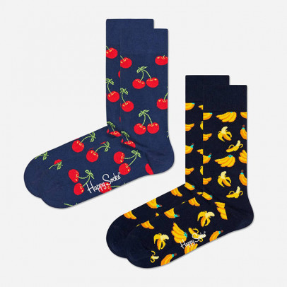 Skarpetki Happy Socks 2-pack Classic Cherry CHE02-6050