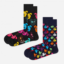 Skarpetki Happy Socks 2-pack Classic Dog DOG02-9050