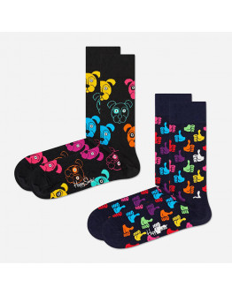 Skarpetki Happy Socks 2-pack Classic Dog DOG02-9050