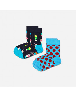 Skarpetki dziecięce Happy Socks 2-pack Milkshake KMLK02-6500