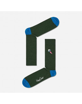 Skarpetki Happy Socks Ribbed Embroidery Ufo REUFO01-7500