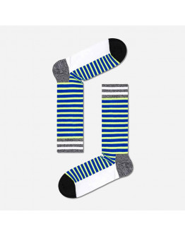 Skarpetki Happy Socks Neon Stripe Thin Crew ATNST29-7000