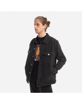 Kurtka męska Wood Wood Ivan Denim Jacket 12235109-7051 BLACK