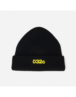 Czapka 032c Selfie Beanie FW22-A-0050 BLACK