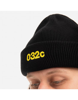 Czapka 032c Selfie Beanie FW22-A-0050 BLACK