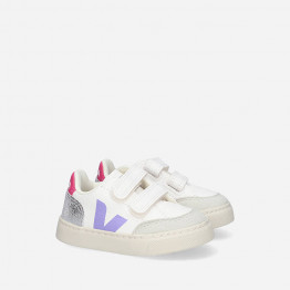 Buty dziecięce sneakersy Veja Small V-12 Velcro XV0502839K