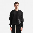 Bluza męska Rick Owens DRKSHDW Baseball T DU02B4271 RIGEH1 BLACK