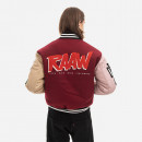 Kurtka męska Aries Varsity Jacket AR70200 BURGUNDY