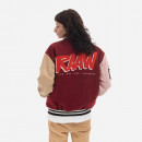 Kurtka męska Aries Varsity Jacket AR70200 BURGUNDY