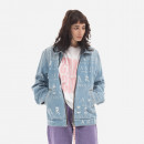 Kurtka Aries Destroyed Jean Jacket AR70001 BLUE