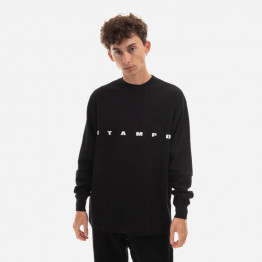 Koszulka męska STAMPD Strike Logo Longsleeve Relaxed Tee SLA-M2992LT-BLK