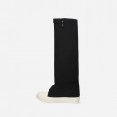 Buty damskie Rick Owens DRKSHDW Woven Boots Elefant Sneaks DS02B4813 MU BLACK/MILK/MILK