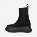 Buty damskie sneakersy Rick Owens DRKSHDW Denim Boots Beatle Abstract DS02B4846 DQ BLACK/BLACK