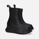 Buty damskie sneakersy Rick Owens DRKSHDW Beatle Abstract DS02B4846 VL BLACK/BLACK