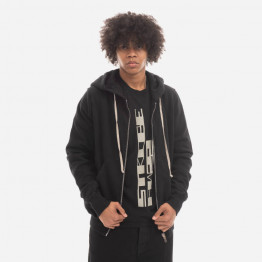 Bluza męska Rick Owens DRKSHDW Knit Sweatshirt Jason S Hoodie DU02B4276 FEP1 BLACK/PEARL