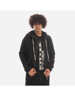 Bluza męska Rick Owens DRKSHDW Knit Sweatshirt Jason S Hoodie DU02B4276 FEP1 BLACK/PEARL