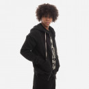 Bluza męska Rick Owens DRKSHDW Knit Sweatshirt Jason S Hoodie DU02B4276 FEP1 BLACK/PEARL