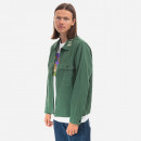 Kurtka męska PLEASURES Temper Work Jacket P22F029-GREEN