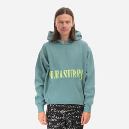 Bluza męska PLEASURES Latex Hoodie P22F016-GREEN