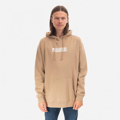 Bluza męska PLEASURES Blurry Hoodie P22F051-SAND