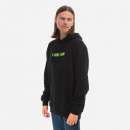 Bluza męska PLEASURES Glass Hoody P22F061-BLACK