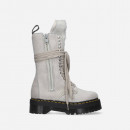 Buty damskie Dr. Martens x Rick Owens DRKSHDW 1918 RU Fur Boots DW02B3801 0049 PEARL