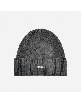 Czapka PLEASURES Impact Logo Beanie P22F063-BLACK