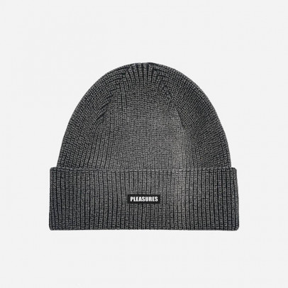 Czapka PLEASURES Impact Logo Beanie P22F063-BLACK