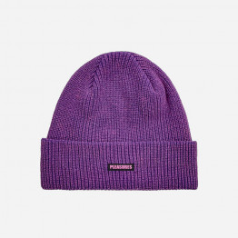 Czapka PLEASURES Impact Logo Beanie P22F063-PURPLE