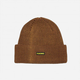 Czapka PLEASURES Impact Logo Beanie P22F063-TAN