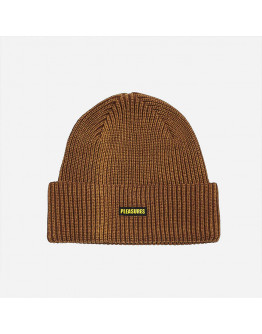 Czapka PLEASURES Impact Logo Beanie P22F063-TAN