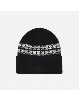 Czapka PLEASURES Wire Jacquard Beanie P22F065-BLACK