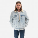 Kurtka GUESS USA Gusa Blue Denim Sherpa Jacket M2BN00D4S10 F9JJ