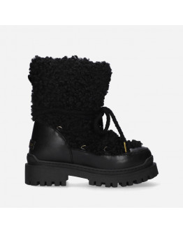 Buty damskie Inuikii Boot Vegan Riccio 70107-119 BLACK