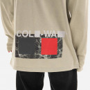 Koszulka męska A-COLD-WALL* Relaxed Cubist Longsleeve T-shirt ACWMTS098 COLD LIGHT GREY