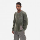 Sweter męski A-COLD-WALL* Two-Tone Jacquard Knit ACWMK074 DARK PINE GREEN