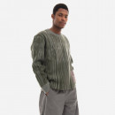 Sweter męski A-COLD-WALL* Two-Tone Jacquard Knit ACWMK074 DARK PINE GREEN