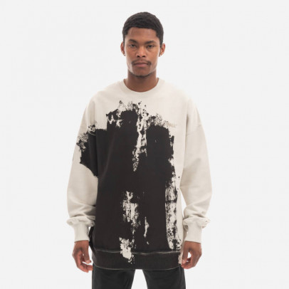 Bluza męska A-COLD-WALL* Relaxed Crewneck ACWMW087 BLACK