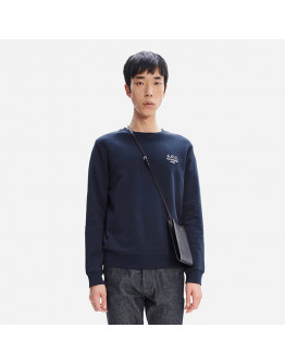 Bluza męska A.P.C. Sweat Rider COEZD-H27699 MARINE