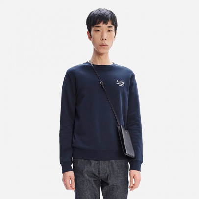 Bluza męska A.P.C. Sweat Rider COEZD-H27699 MARINE