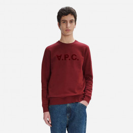 Bluza męska A.P.C. Sweat VPC COFAX-H27378 BORDEAUX