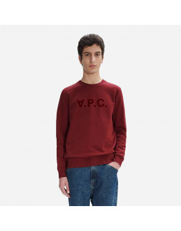 Bluza męska A.P.C. Sweat VPC COFAX-H27378 BORDEAUX