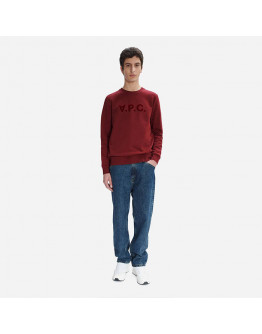 Bluza męska A.P.C. Sweat VPC COFAX-H27378 BORDEAUX