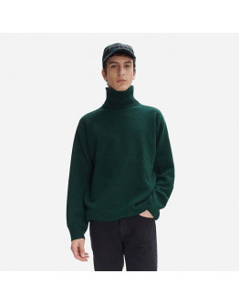 Sweter męski A.P.C. Pull Marc WVAWK-H23135 GREEN HEATHER