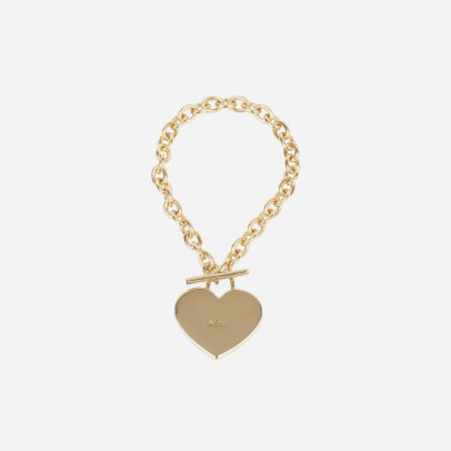 Bransoletka A.P.C. Bracelet Logo Coeur MEACC-M70725 GOLD