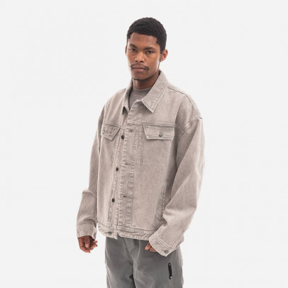 Kurtka męska A-COLD-WALL* Overdye Denim Jacket ACWMH023 LIGHT GREY